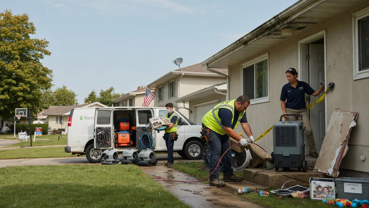 Water Damage Restoration in Montour, IA near me